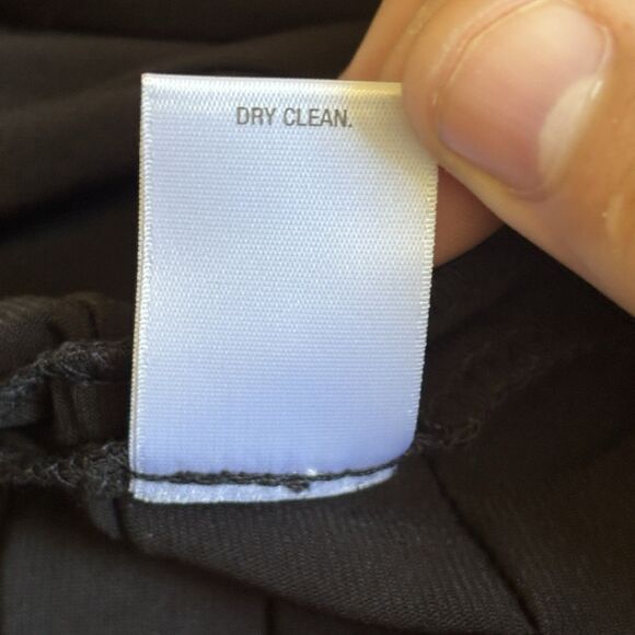 Pleated Bodycon Dress Lace VNeck Mesh Cocktail Size 14 Black Dark Romantic Party - Picture 13 of 13